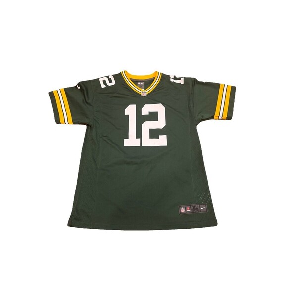 Green Bay Packers Nike NFL On Field Aaron Rodgers #12 Women's Green Jersey Sz XL - Picture 1 of 4